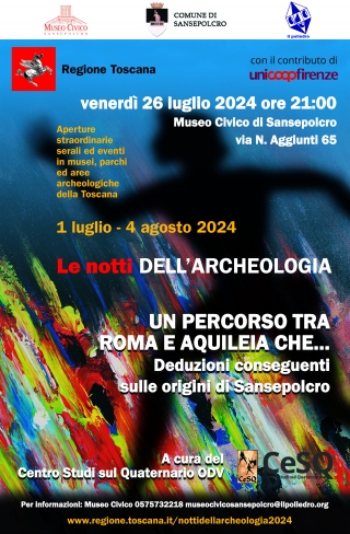 Le Notti dell&#039;Archeologia 2024